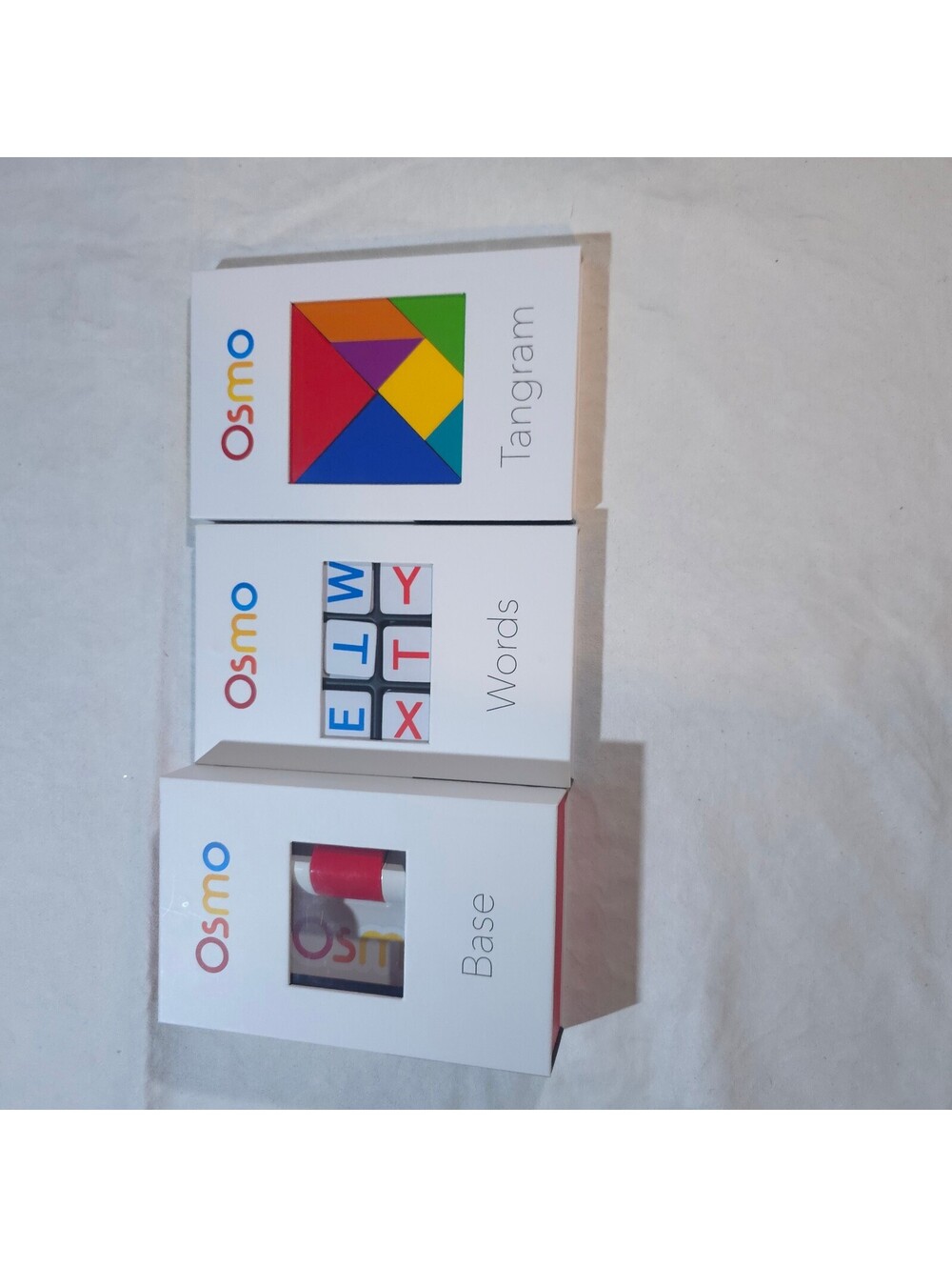Osmo Educational Game Sets - Tangram, Words, Base, and Coding